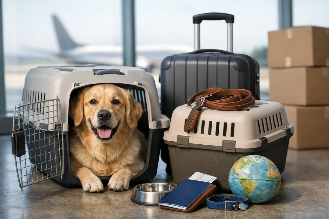 Requisitos para mascotas en mudanza internacional