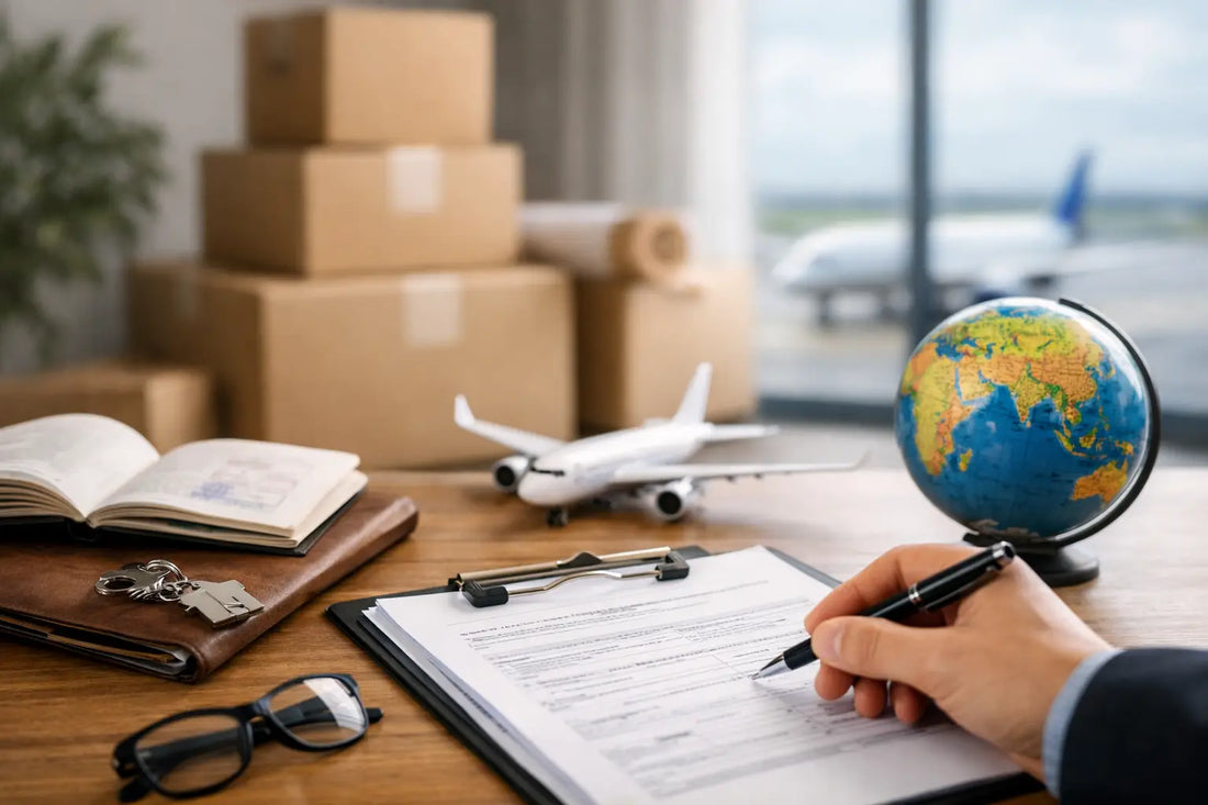 Documentos para mudanza internacional sin errores