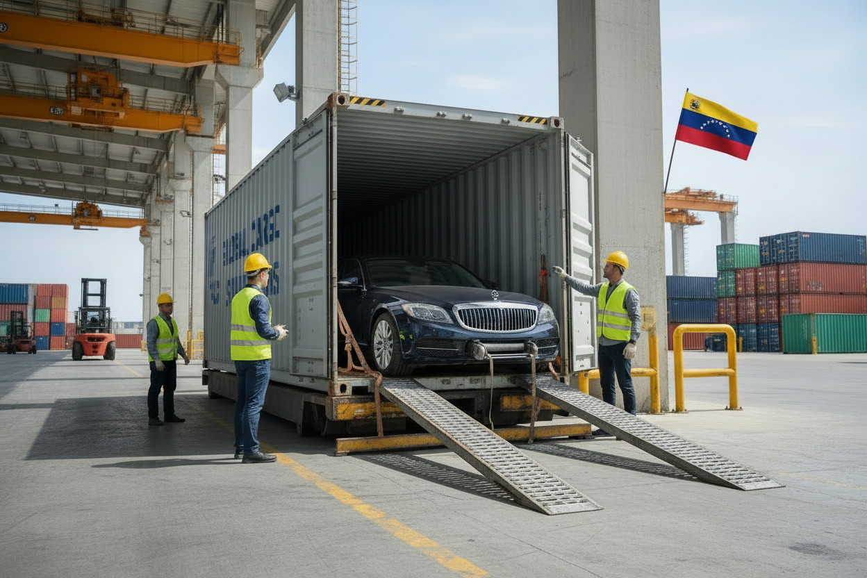 car into container